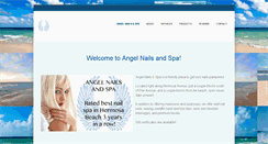 Desktop Screenshot of angelnailsinhermosabeach.com